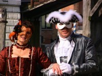 Ambiance du carnaval de Venise