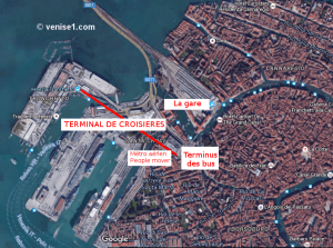 port de croisières à Venise terminal de croisières à Venise