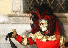 Photos du Carnaval de Venise Portraits du Carnaval de Venise en gros plan