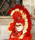 Photos du Carnaval de Venise Portraits du Carnaval de Venise en gros plan