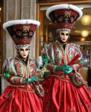 Photos du Carnaval de Venise Portraits du Carnaval de Venise en gros plan