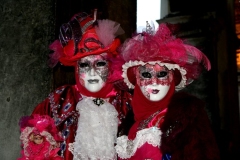 Photos du Carnaval de Venise Portraits du Carnaval de Venise en gros plan