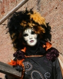 Photos du Carnaval de Venise Portraits du Carnaval de Venise en gros plan