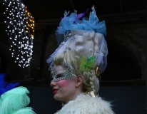Photos du Carnaval de Venise Portraits du Carnaval de Venise en gros plan