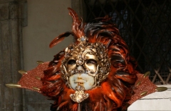 Photos du Carnaval de Venise Portraits du Carnaval de Venise en gros plan