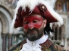 Photos en gros plan des costumes du Carnaval de Venise