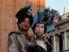 Photos en gros plan des costumes du Carnaval de Venise