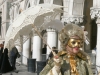 Photos en gros plan des costumes du Carnaval de Venise