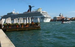 Grands navires à Venise