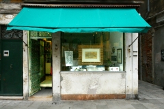 Studio et boutique de gravure à Venise