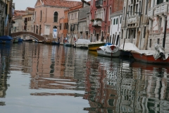 En barque à Venise