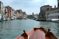 En barque à Venise