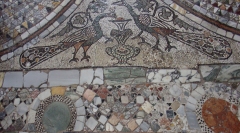 Mosaïque de pierre à Santa Maria e San Donato à Murano