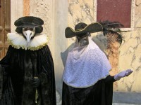 Costumes traditionnels du carnaval de Venise