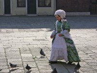 Enfant à Venise Venise avec un enfant