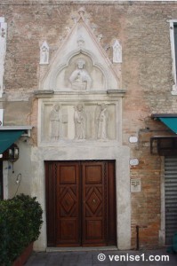 porte du couvent san domenico à venise