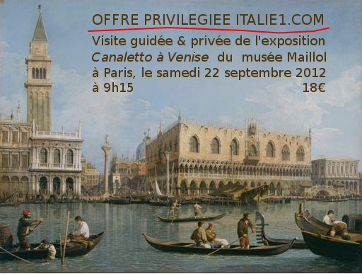 Visite guidée de l'exposition Canaletto à Venise