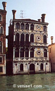 palais-ca' dario à Venise