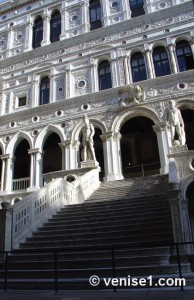 escalier des géants du palais des doges