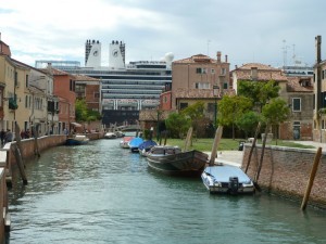 Grands navires de croisière à Venise