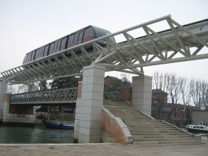 People mover à Venise