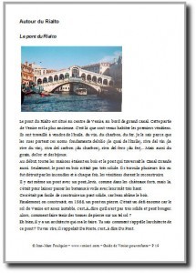 Guide de Venise pour enfants