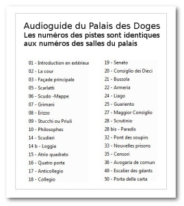 Audioguide Venise audioguide Palais des Doges Audioguide en téléchargement