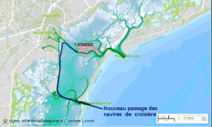 Solutions aux navires de croisière à Venise