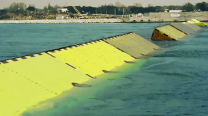 Barrage Mose en lagune de Venise