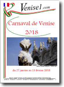 programme du carnaval de Venise 2018