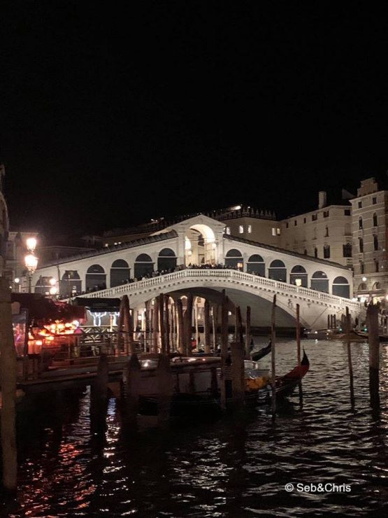 Venise nocturne Pont du Rialto