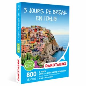 coffret séjour en Italie
