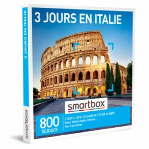 coffret séjour en Italie