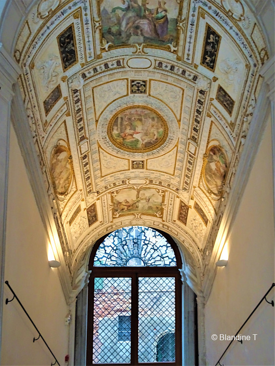 Photo de fer forgé du Palais Grimani à Venise