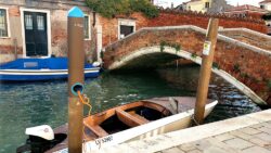 e-dock, recharges de barques éléctriques à Venise