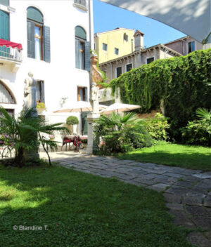 Jardins privés des palais de Venise