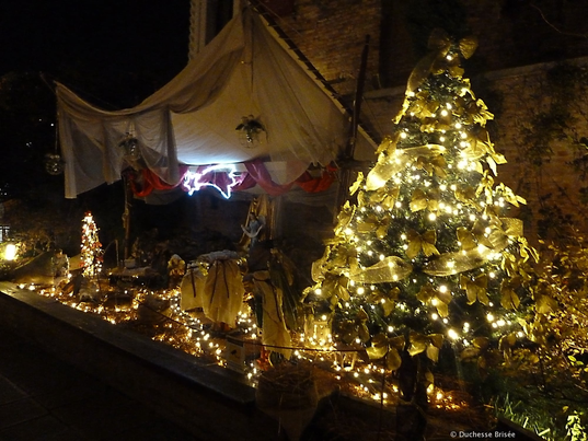 Crèche de  Noël à Venise 