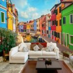 papier peint Burano