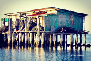 balande en lagune Sud et les trabucchi
