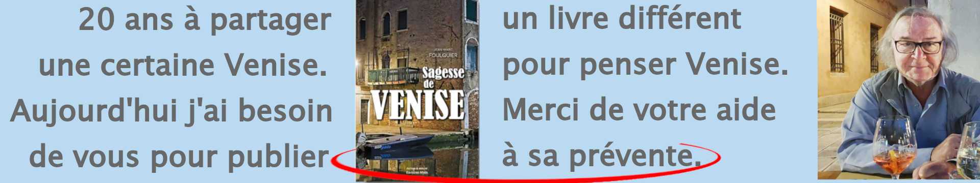 bibliothque vnitienne Sagesse de Venise, de Jean-Marc Foulquier