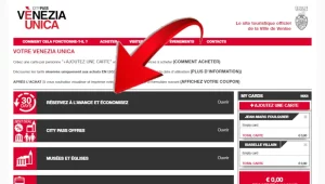 VeneziaUnica réduction 1 mois à l'avance