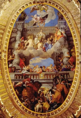 Triomphe de Venise, par Véronèse, au palais des Doges