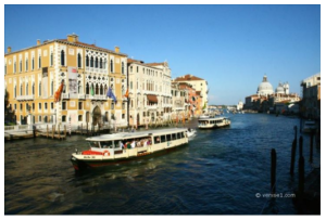 transport en vaporetto à Venise