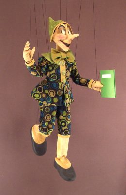 marionnette artisanale de Venise Pinocchio grand modèle