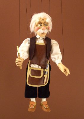 Marionnette Geppetto petit modèle