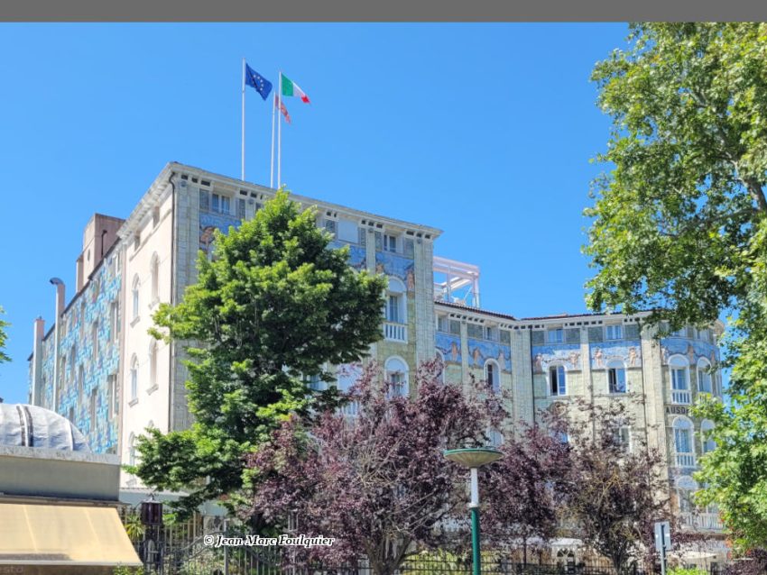 Grand hôtel AUsoni-Hungaria villa Liberty au Lido di Venezia