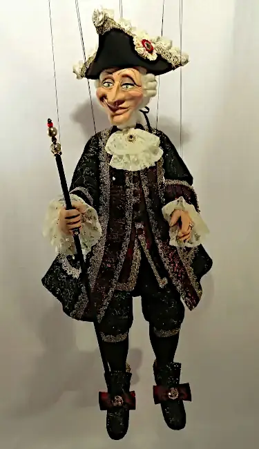 marionnette artisanale de luxe à Venise Casanova