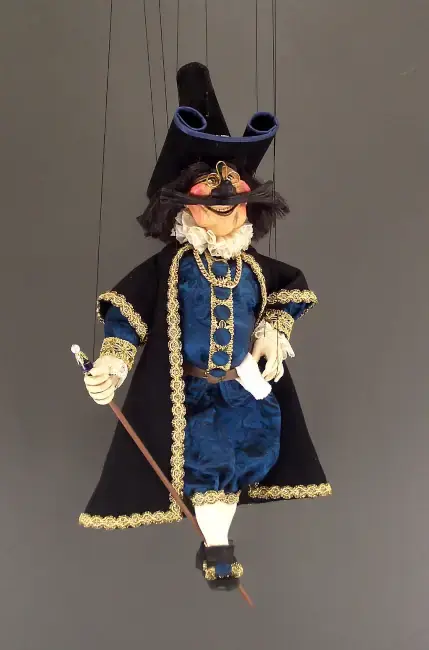 marionnette fait main Venise commedia dell arte Docteur