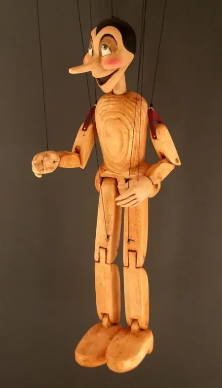 Marionnette d'art à Venise Pinocchio à habiller