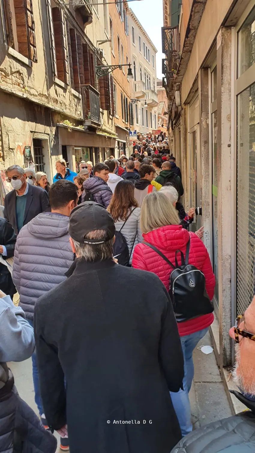 Foule et sur-tourisme à Venise